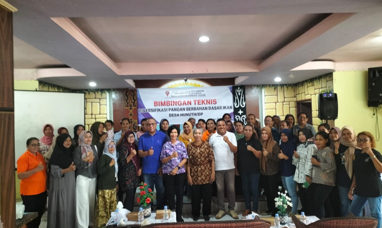 Bimtek Diversifikasi Pangan Berbahan Ikan, Upaya Penyediaan Pangan Bergizi Seimbang Berbasis Potensi  Sumber Daya Lokal